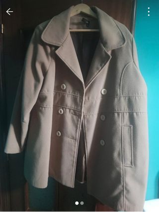 Abrigo SPG Talla XXXL / 46 / 18 Beige