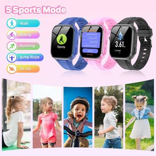 Reloj Inteligente Niños Rosa