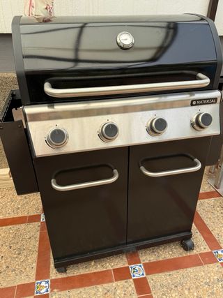 Barbacoa de gas seminueva