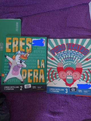 Libros de 2° y 3° de primaria