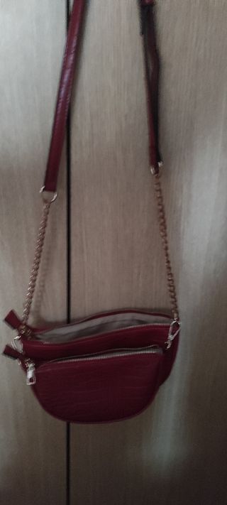 Bolso bandolera rojo