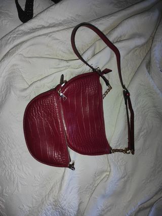 Bolso bandolera rojo