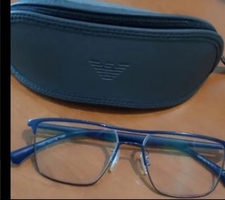 Gafas Armani Monofocales Azules
