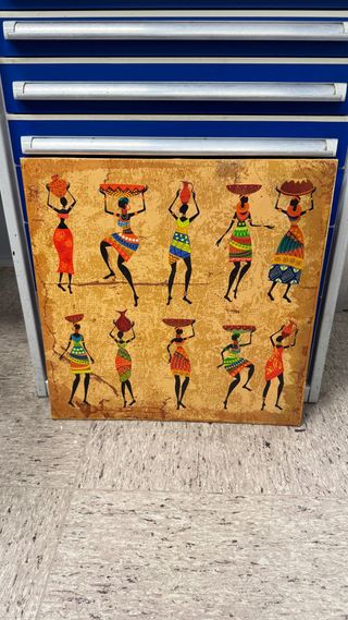 Cuadro Decorativo Estilo Africano