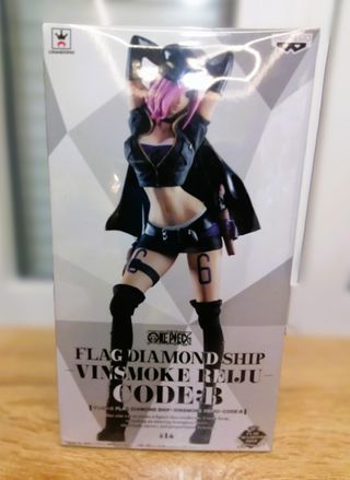 One Piece Flag Diamond Ship Vinsmoke Reiju Code B.
