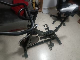 Bicicleta de Spinning Negra
