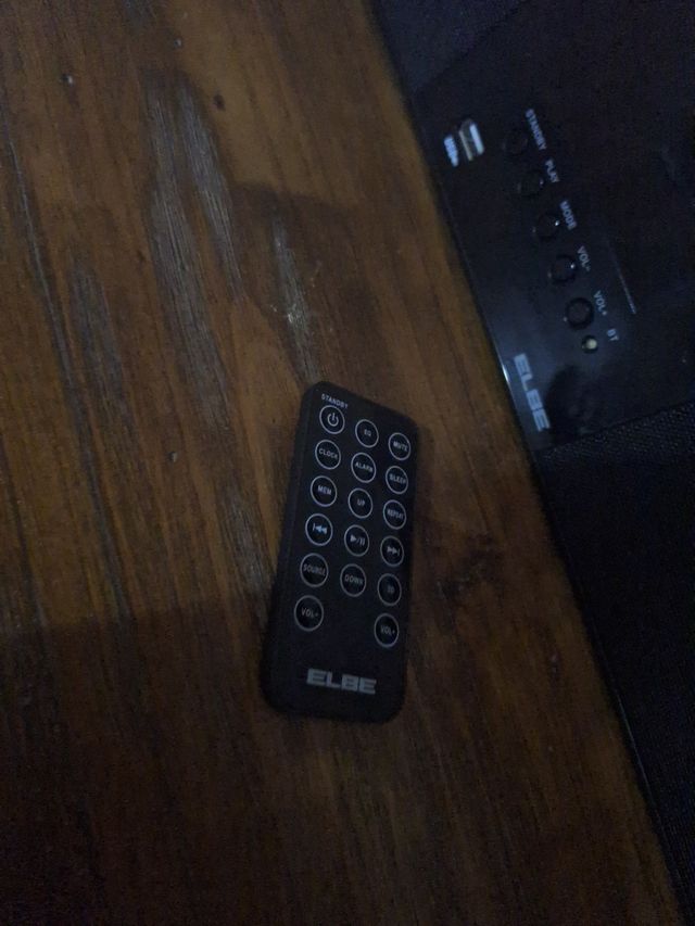 Barra de Sonido Elbe Negra