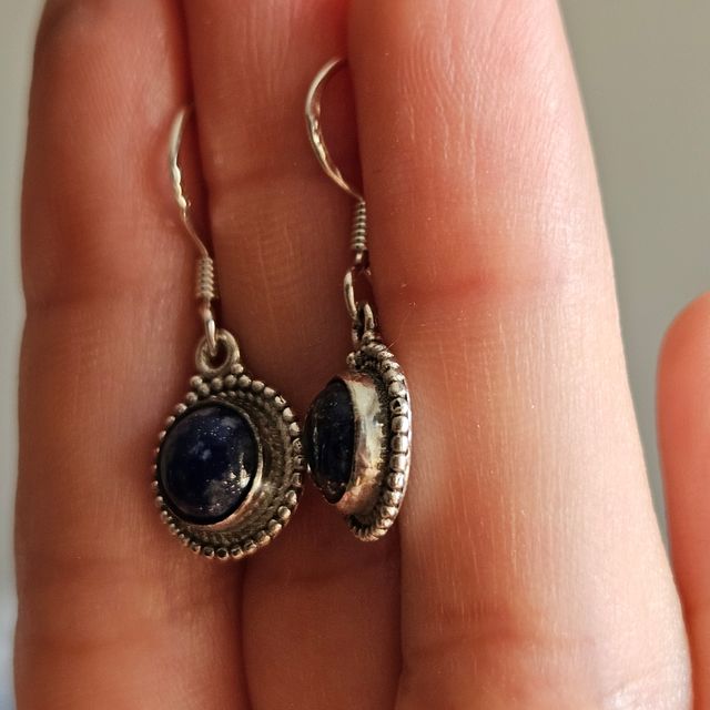 Pendientes Plata 925 con Lapislázuli