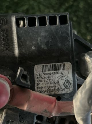 Alternador Dacia Dokker 1.5 DCI 2014