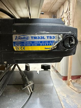 Sierra Ingletadora Virutex TM33L TS3 Monofásica