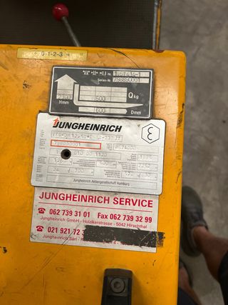 Carretilla electrodomésticos Jungheinrich