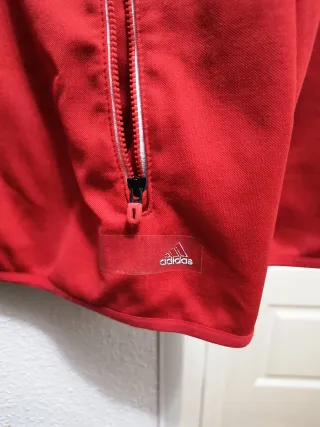 Chaqueta Adidas chándal chico roja Talla L