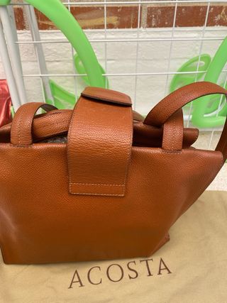 Bolso de piel Acosta años 90