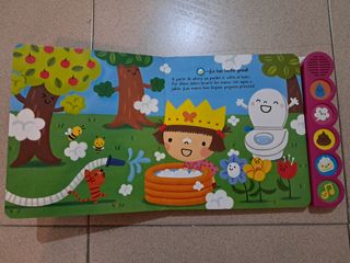 Cuento.  Voy sola al baño.