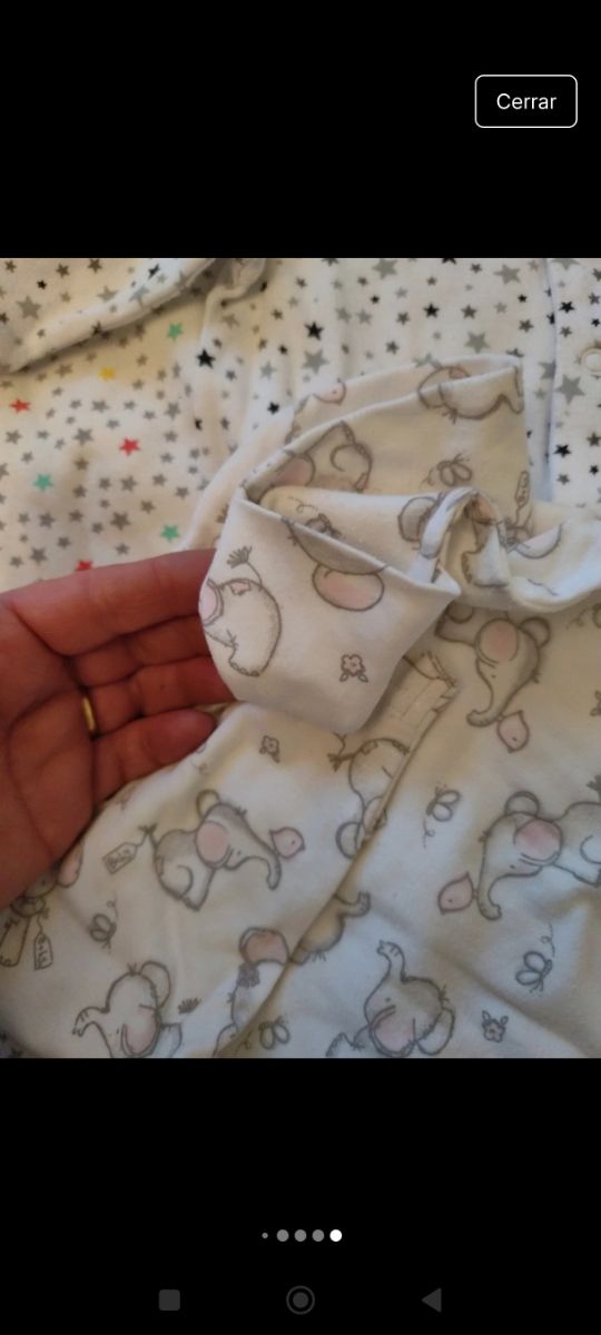 Pigiama per neonati in cotone