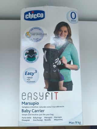 Mochila Portabebés Chicco Easy Fit Gris