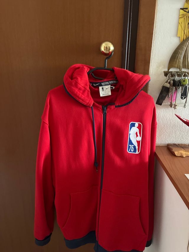 Felpa Nike con zip e logo NBA