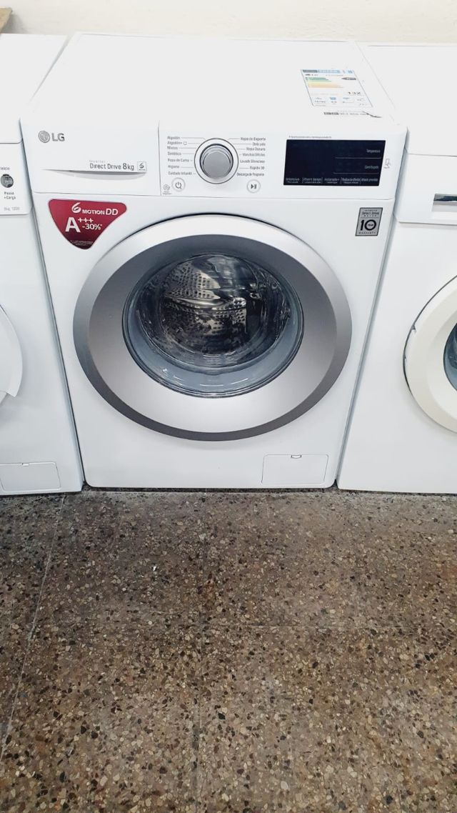 Lavadora LG Direct Drive 8kg 1200rpm clase A +++