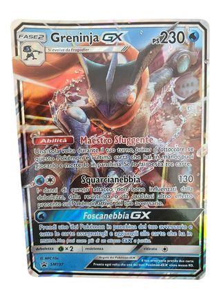 Greninja GX SM197 Italiana Oversize