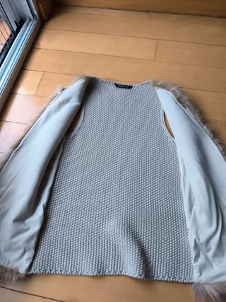Chaleco pelo Stradivarius Talla S