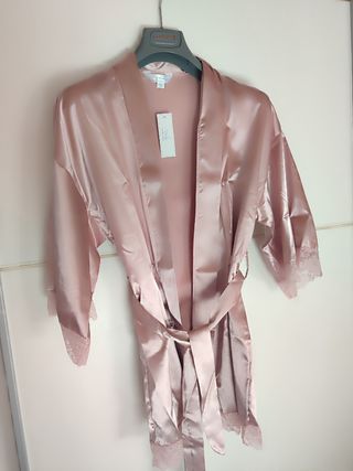 Vestaglia donna rosa taglia S