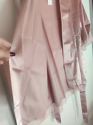 Vestaglia donna rosa taglia S