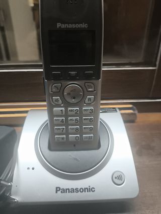 Teléfono Inalámbrico Panasonic Negro/Gris