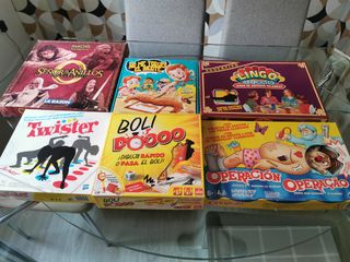 Lote 5 Juegos de Mesa Infantiles