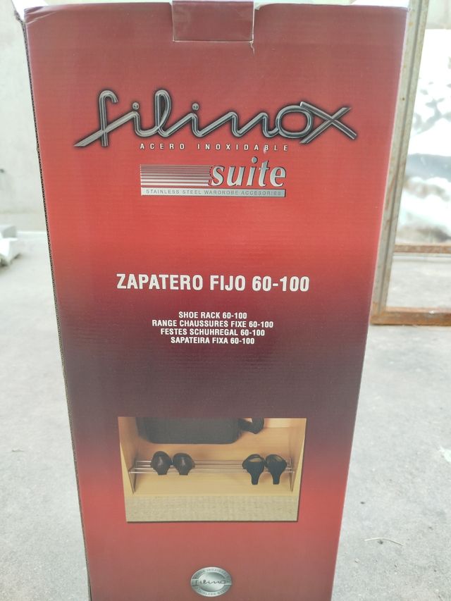 Zapatero Filinox Fijo 60-100 Acero Inoxidable