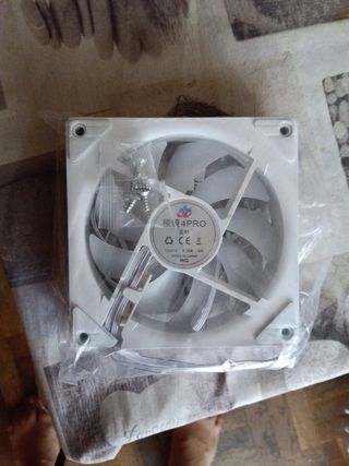 Ventilador PC Blanco 12V 3W