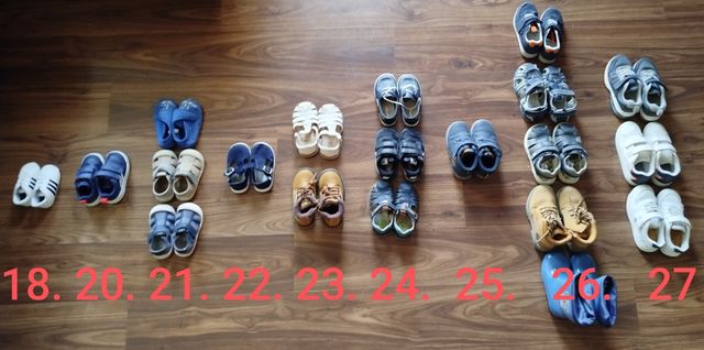 Zapatos y sandalias para niño