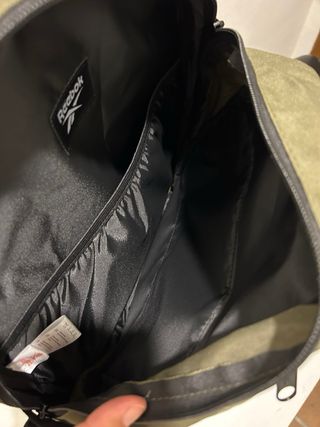 Mochila Reebok Verde Oliva Nueva