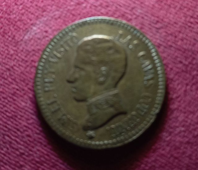 Moneda Alfonso XIII 17.IV.1904 Visita CODORNIU