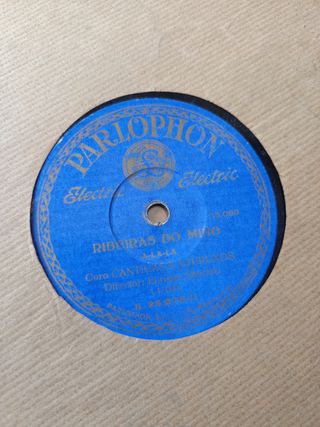 Disco Vinilo Música Gallega Parlophon