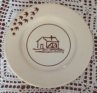 Piatto Mulino Bianco 1984 diametro cm20