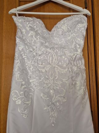 Vestido de novia sirena con cola