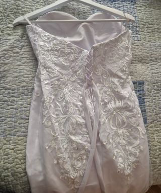 Vestido de novia sirena con cola