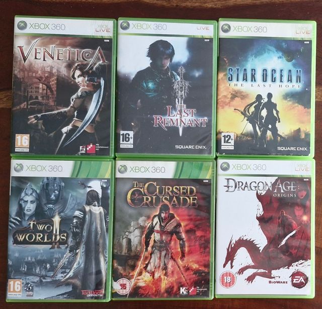 🇪🇦🇬🇧 Lotto 6 giochi di ruolo fantasy per Xbox 360