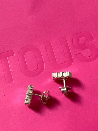 Pendientes Tous Niña Plata