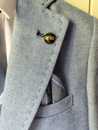 Traje azul para comunión/eventos