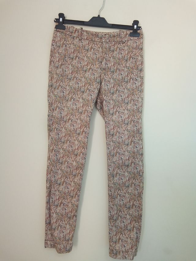 Pantalón Zara Estampado Talla 34