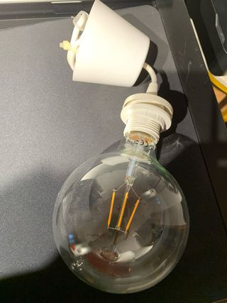 Lámpara LED Globo Transparente