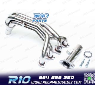 COLECTORES INOX CITROEN SAXO 8V Y PEUGEOT 106 8V FASE 2