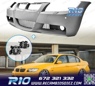 PARAGOLPES DELANTERO BMW E90 E91 05-08 PDC LOOK M + ANTINIEB