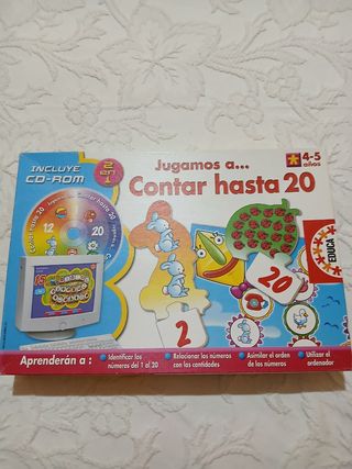 Juego Infantil Educa Contar hasta 20 CD-ROM