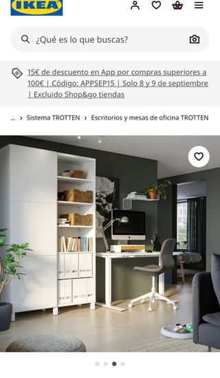 Escritorio elevable Trotten