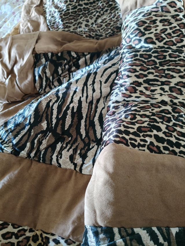 Trapunta matrimoniale fantasia animalier