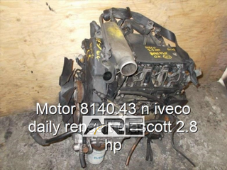 Motor 8140.43 n iveco daily renault mascot