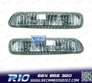 INTERMITENTES LATERALES BMW E46 98-05 CRISTAL CLARO CROMADO