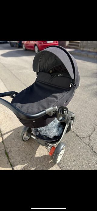 Cotxet Stokke con capazo y silla